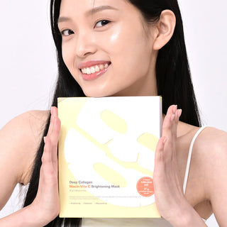 Maschera illuminante Deep Collagen Niacin Vita C