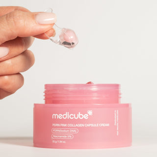 Crema in Capsule di PDRN e Collagene Rosa