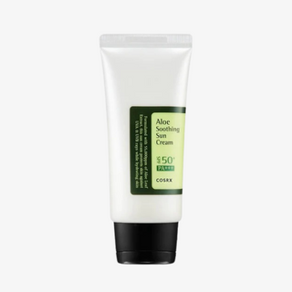 Crema solare lenitiva all'aloe SPF50+ PA+++