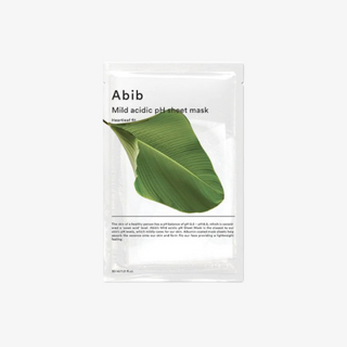 Maschera in tessuto con pH leggermente acido Heartleaf Fit
