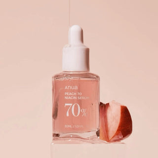 Siero alla pesca con 70% di niacinamide