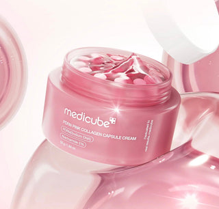 Crema in Capsule di PDRN e Collagene Rosa