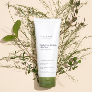 Schiuma detergente Houttuynia Cordata + Tea Tree 