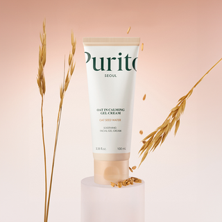 Crema gel calmante all'avena
