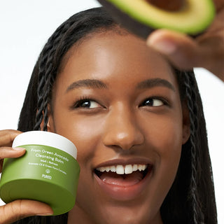 Balsamo detergente all'avocado verde