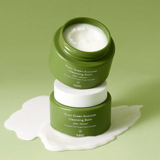 Balsamo detergente all'avocado verde