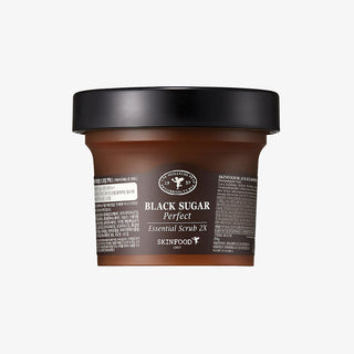 Scrub essenziale perfetto allo zucchero nero 2X