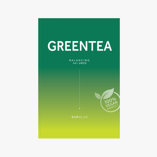 Maschera vegana pulita - Tè verde