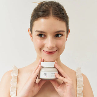 Maschera luminosa al riso macinato e miele
