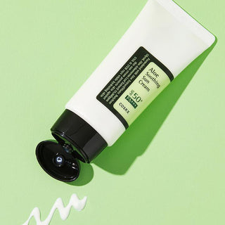 Crema solare lenitiva all'aloe SPF50+ PA+++