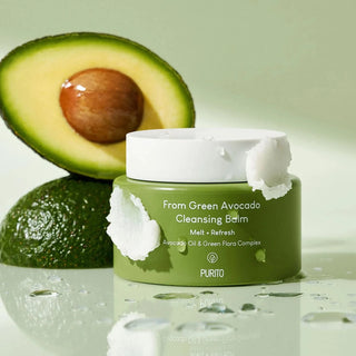 Balsamo detergente all'avocado verde