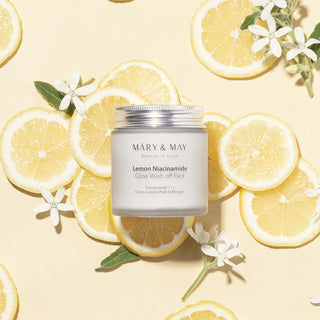 Confezione detergente illuminante al limone e niacinamide 