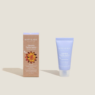 Maschera da notte anti-età ai peptidi di calendula
