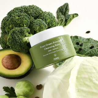 Balsamo detergente all'avocado verde